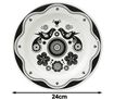 Folklore Enamel Coated Tin Plate - Black