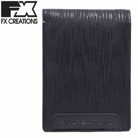 FX Creation Leather Wallet - BOE Series - Black