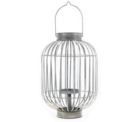 Birdcage Lantern Style Candle Holder with Handle - 56cm