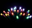Christmas 10m Fairy Lights Bulb Set - 100 Multi Coloured LED Lights