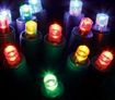 Christmas 10m Fairy Lights Bulb Set - 100 Multi Coloured LED Lights