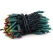 Christmas 10m Fairy Lights Bulb Set - 100 Multi Coloured LED Lights