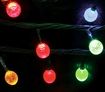 96 Multi-Coloured LED Christmas String Lights-5.7m