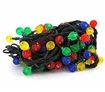 96 Multi-Coloured LED Christmas String Lights-5.7m