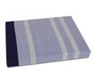 Kingtex Kingdom Reversible Queen Quilt Cover Set - Blue with Stripes