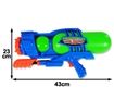 Powered Pump Water Blaster Gun with Double Chamber