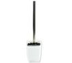 Casa Mia Toilet Brush & Holder - Plastic/White