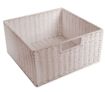 Chest of Drawers with 3 Storage Basket Drawers - Light Brown 
