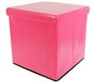Foldable Storage Ottoman - Watermelon Pink