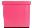 Foldable Storage Ottoman - Watermelon Pink