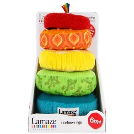 Lamaze rainbow stacking rings on sale