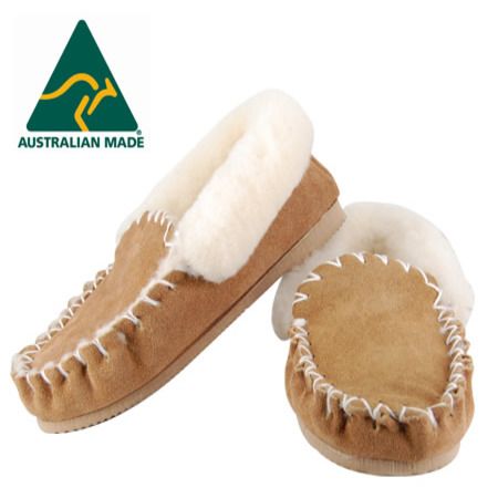 australian made sheepskin moccasins