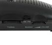 PYE Digital Alarm Clock with AM/FM Radio - Black