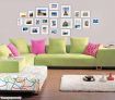 23 Piece Collage Photo Frame Set - White