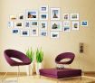 23 Piece Collage Photo Frame Set - White