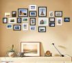 23 Piece Collage Photo Frame Set - Black and White