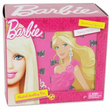 Barbie Rectangular Musical Jewellery Box | Crazy Sales