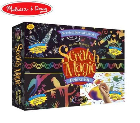 Melissa & Doug Scratch Art Magic Deluxe Kit