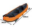 Bestway Hydro-Force Ventura Inflatable Kayak - 2 Person