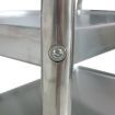 Stainless Steel Kitchen Trolley - 3 Tier