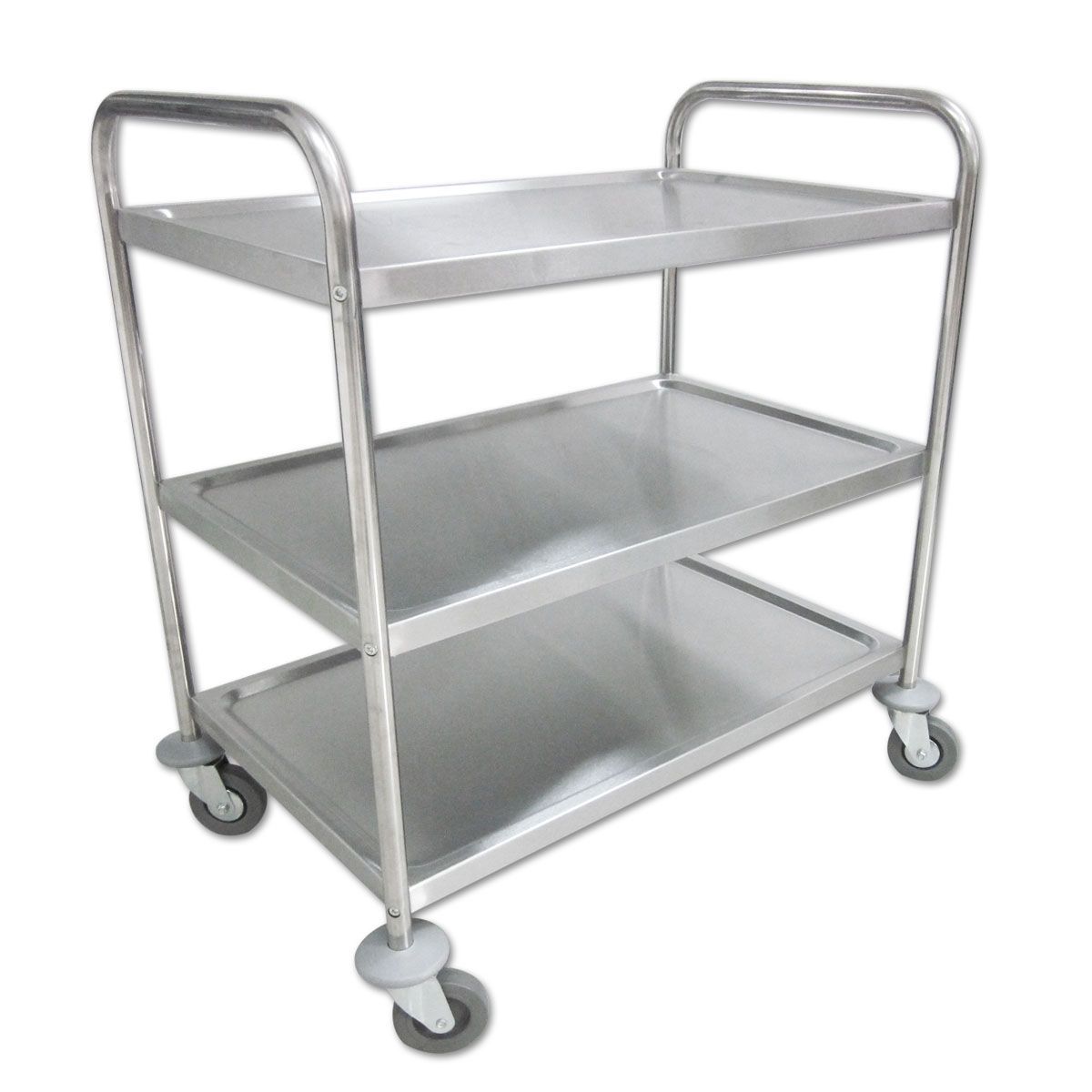 Stainless Steel Kitchen Trolley - 3 Tier