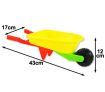 Beach Sand Toys for Kids - Wheel Barrow with Accessories