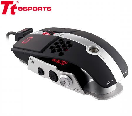 Tt eSPORTS Level 10M 8200DPI Colourshift Gaming Mouse - Diamond Black