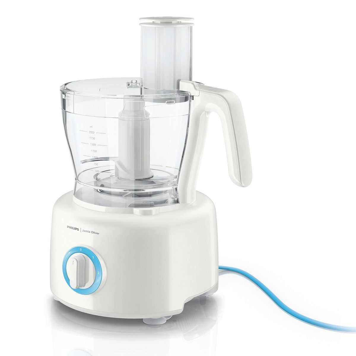 Philips Jamie Oliver Food Processor 1000W with 3.4L Bowl & 8