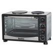 34L Electric Convection Oven with Twin Hot Plates & Rotisserie
