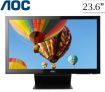 AOC E2462VWH 23.6" LED Monitor - 2ms Gloss Black VGA DVI HDMI Slim
