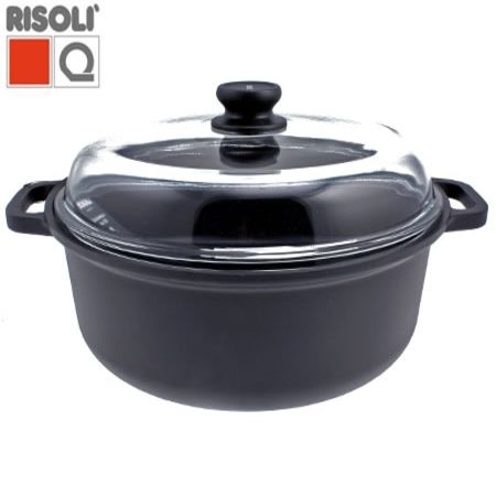 Risoli Optima 32cm Cast Aluminium Casserole Pot