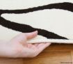 Modern Rug with Branch Design - Off White, 230x160cm