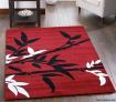 Metro Bamboo Modern Rug - Red 230x160cm