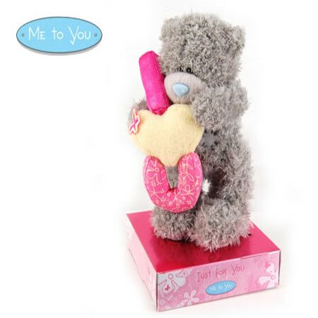 pink tatty teddy