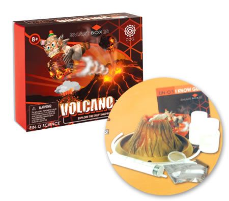 COG Smart Boxes Professor Ein-O Volcano Science Play Kit for 10+