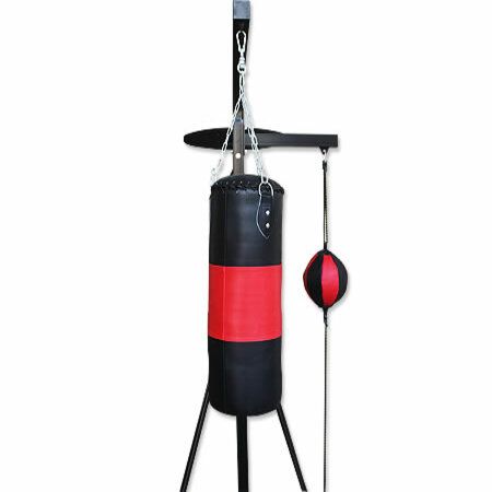 Multi Station Boxing Stand With Punching Bag Speed Ball