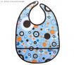 JJ Cole Large Soft Baby Bib with Pocket - Blue Bubbles
