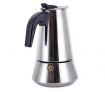 Pezzetti Stainless Steel Stove Top Coffee Maker - 6 Cup