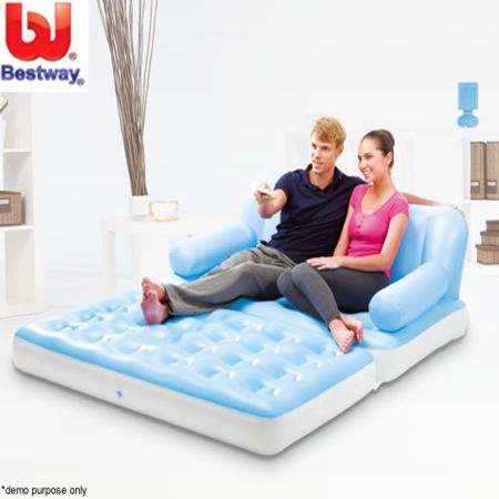 Диван надувной bestway double 5 in 1