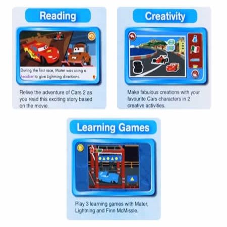Vtech Cars 2 Learning Game Cartridge for InnoTab | Crazy Sales