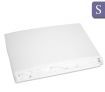 Mahogany 100% Cotton Sheet Set - 250TC/Single/White