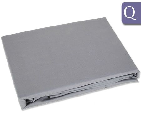 Mahogany 100% Cotton Sheet Set - 250TC/Queen/Grey