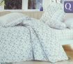 Living Home Quilt Cover Set - Cotton Percale/Queen/Kate