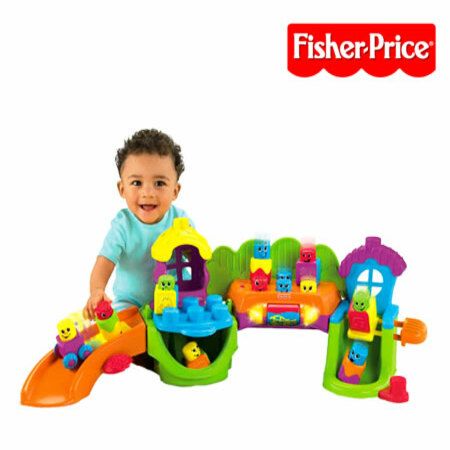 fisher price stack and surprise blocks