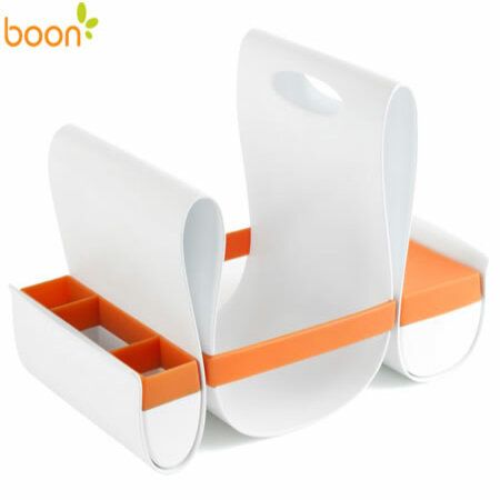 Boon Loop Diaper Caddy Orange White