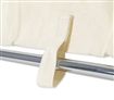 Laundry Trolley Basket with 3 Section Liner Bag