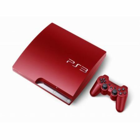 Sony PlayStation 3 PS3 Slim 250GB - Garnet Red