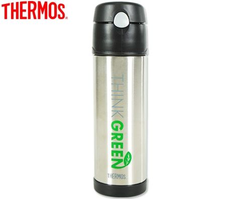 Thermos Intak Stainless Steel Vacuum Insulated Drink Bottle - 530mls 