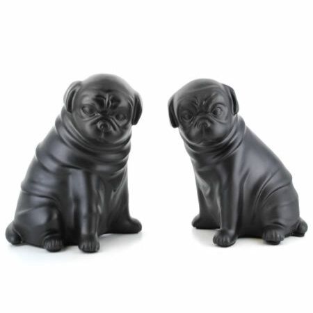 pug bookends