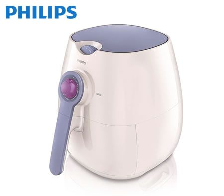 Philips Low Fat Air Fryer with Rapid Air Technology - White